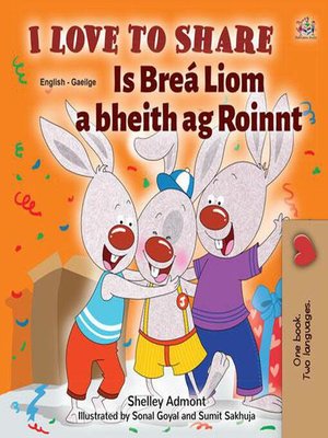 cover image of I Love to Share Is Breá Liom a bheith ag Roinnt
